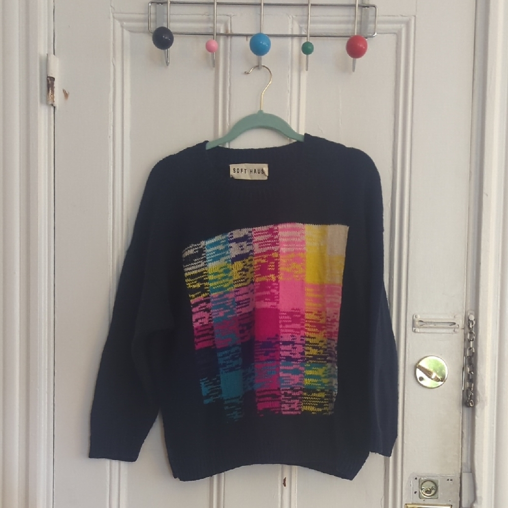 Soft Haus 100% Merino Wool Sweater Rare